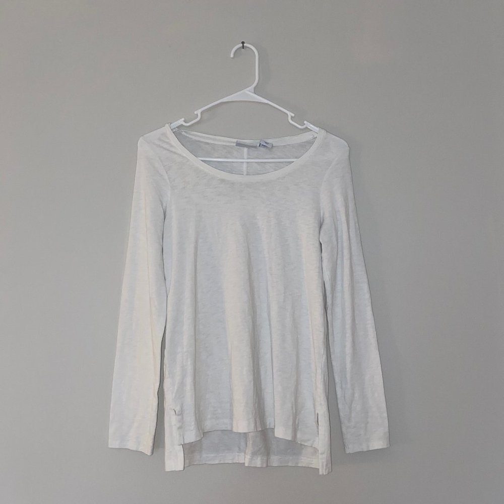 White Long T-Shirt